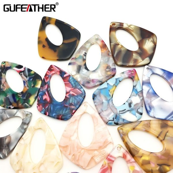 

gufeather m233, изготовление ювелирных изделий, ручная работа, акриловые аксессуары из уксусной кислоты, серьги для поделок, ювелирные издел