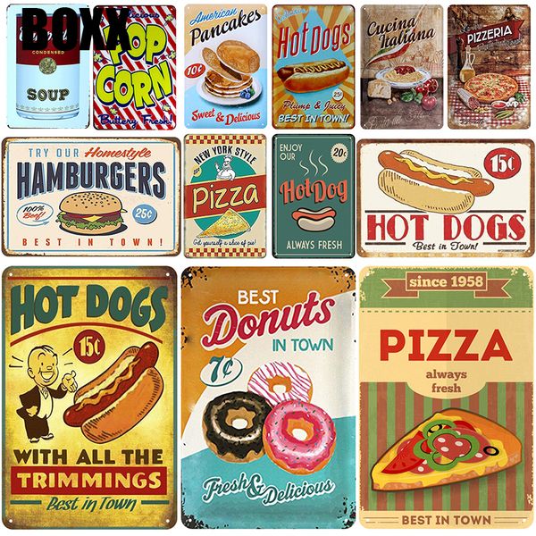 

хот-доги налет металла старинные олова знак подколоть потертый шик декор металлические знаки старинные бар украшения металла плакат паб плит