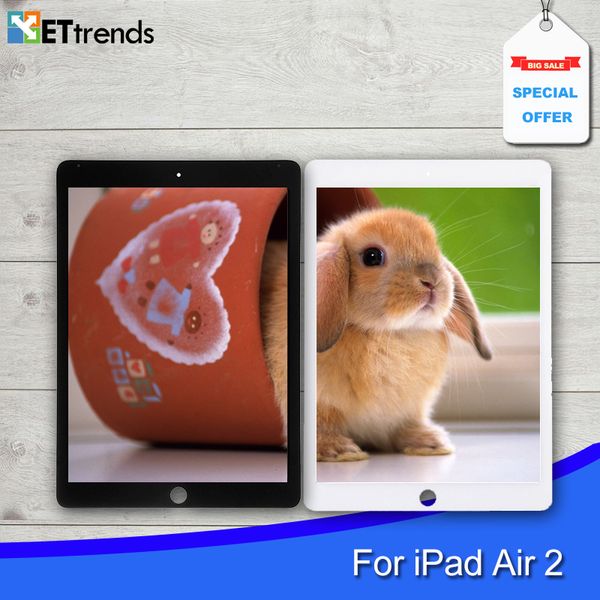 

Оригинальный ЖК-экран в сборе для iPad air 2 Полный ЖК-экран DHL Бесплатная доставка