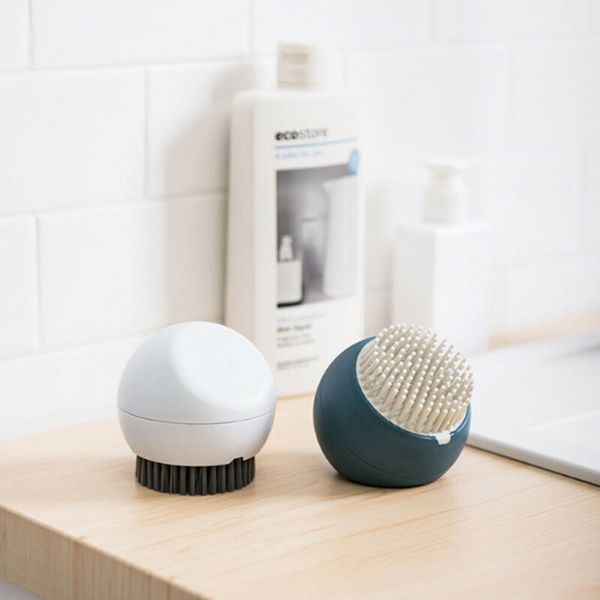 

1pcs silicone dish washing cleaning brush scrubber kitchen cleaner tools