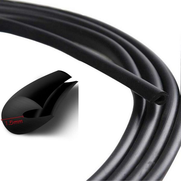 

1pcs 10meter u type door seal car sound insulation car door sealing rubber strip weatherstrip edge trim noise insulation