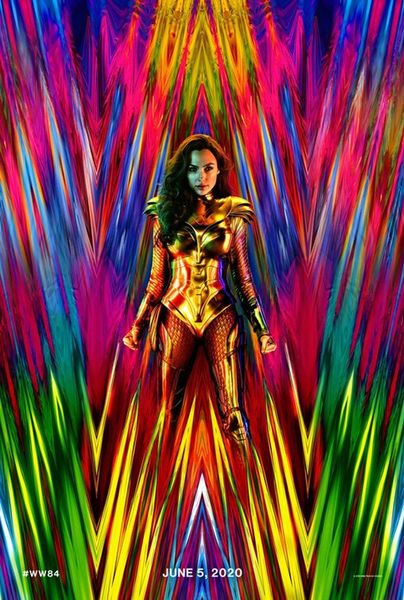 

wonder woman 1984 poster silk art new movie