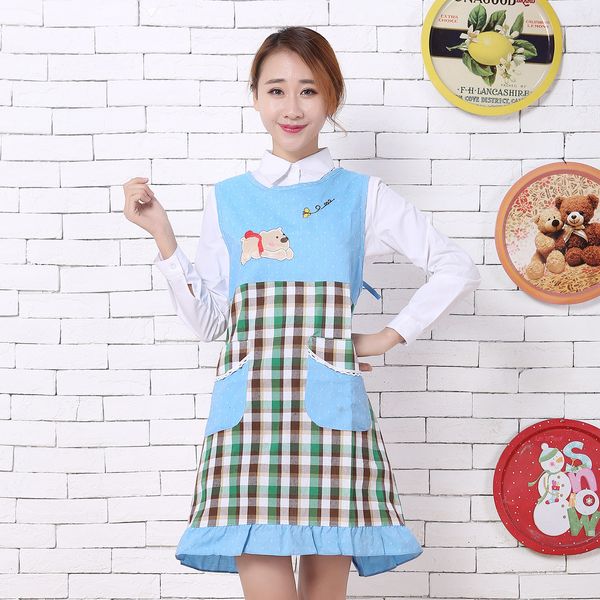 

new apron fashion strap kitchen home overalls sleeveless anti-oil vest waistcoat