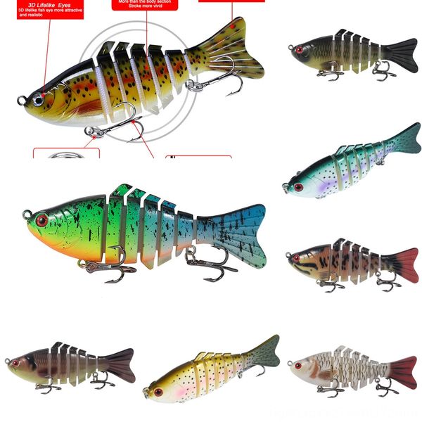 

johlp mini bait small iron fish luya full metal lead plate 10cm * 15.5g blood tank hook long sfake bait