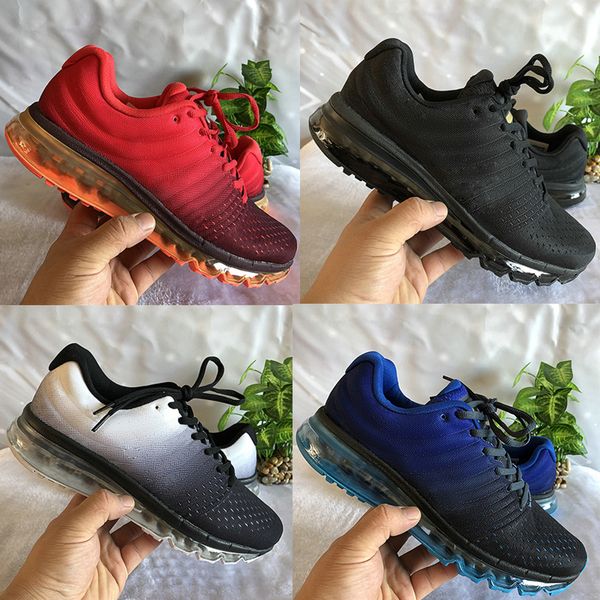 

2020 chaussures orange grey mens running shoes bengal triple black royal blue 2017 kpu cushion sports sneakers designer trainers athletic, White;red