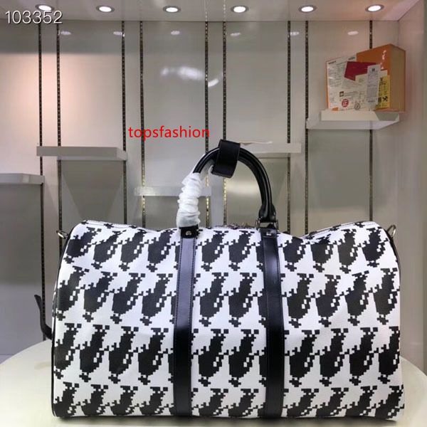 

#2961 5a l keepall bandouliere large capacity women travel bag 50cm galaxy taiga v men shoulder duffel bags carry luggage handbag bag 40251