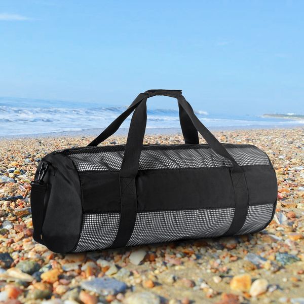 

lixada mesh duffel gear bag snorkel equipement carry bag snorkel fins bags scuba diving water surfing gear