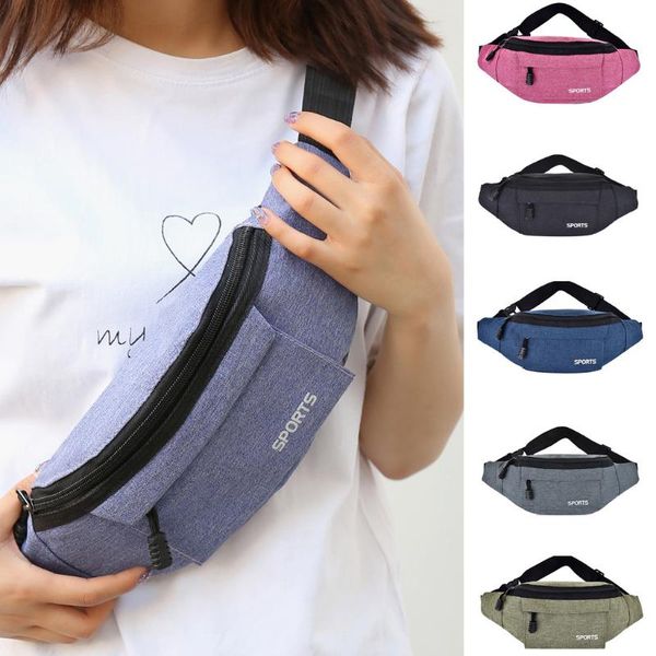 

2020 горячая распродажа дорожная сумка для мужчин и женщин простой досуг поясная сумка мода оксфорд спорт фитнес талии пакеты nerka #c3