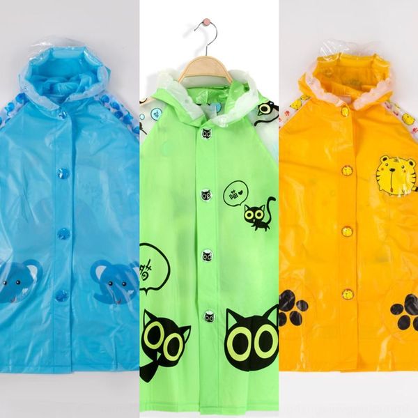 

children's male and bag cloak cloak female children's poncho pupil's schoolbag raincoat kindergarten baby's raincoat, Red;brown