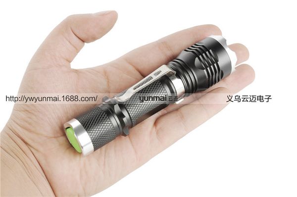 

mini- flexible bring pen button t6 light flashlight t6 point light flashlight