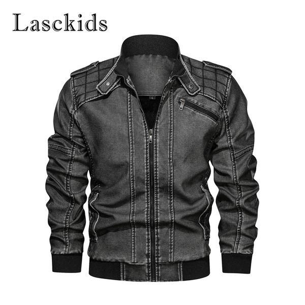 

lasckids bomber jacket leather mens пальто зимы осень вскользь мотоцикл куртка мужских пальто большого размер 4xl 5xl 6xl, Black;brown