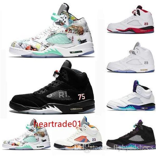

shoes designer 5 5s basketball shoes red suede wings og bcfc flight orande olympic grape oregon ducks 5s sneakers casual shoes36-46