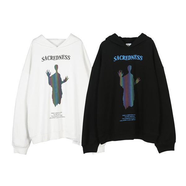 

dongguan_ss new hooded cotton hip hop fashion 3m hoodies mens women hoodie, Black