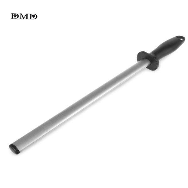 DMD Sharpening Rod Stick Metade Redonda Apontador De Faca De Cozinha
