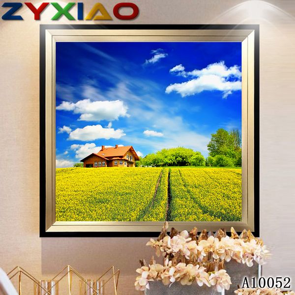 

мозаика home decor подарок декорации поле солнце 5d diy алмаз живопись вышивки крестом комплект горный хрусталь полный квадратный алмаз выши