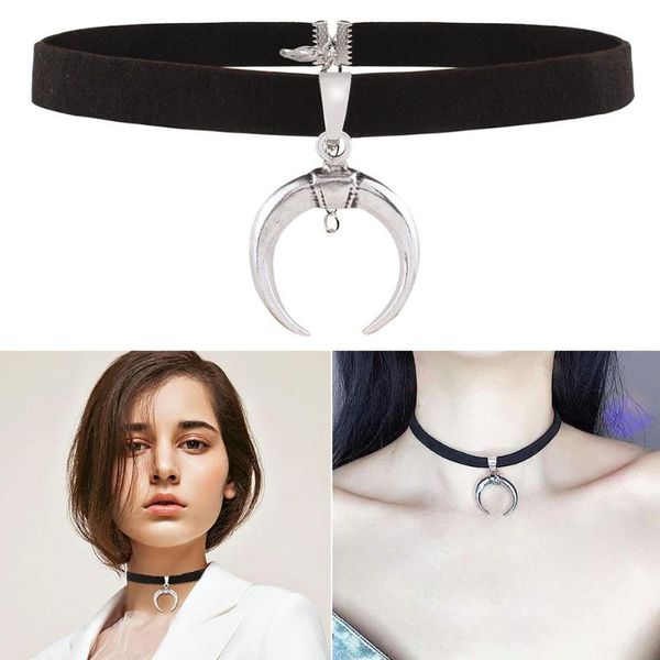

gothic choker ожерелье velvet ленты ручной charm, Golden;silver