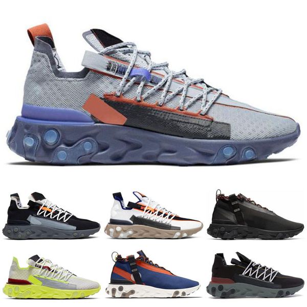 

react wr ispa sports shoes women platinum volt blue orange gun smoke light crimson ghost aqua men trainer fashion mens running shoes