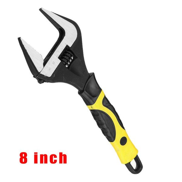 

workshop wrench tool parts wide jaw adjustable spanner nut pipe soft grip