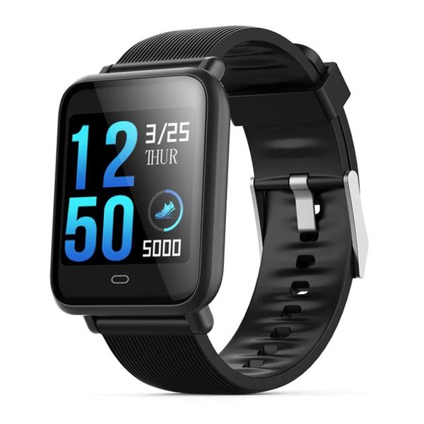 

q9 smart watch blood pressure heart rate sleep monitor bracelet ip67 waterproof sport fitness trakcer watch men women smartwatch
