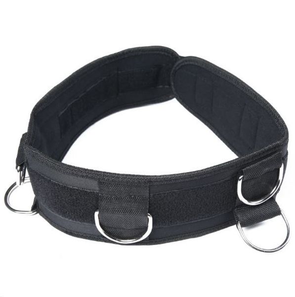 

jump resistance training waist belt gym fitness pull rope force trainer