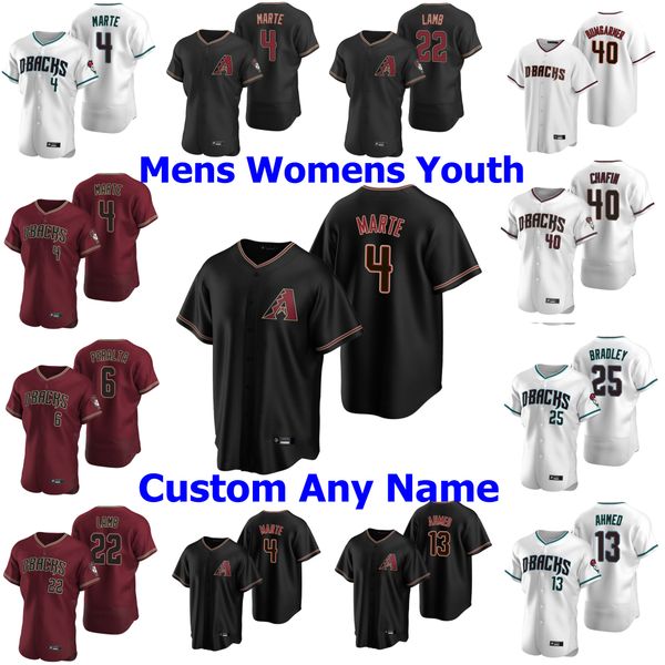 

2020 ketel marte jersey mens taijuan walker nick ahmed christian walker carson kelly zack greinke red black baseball jerseys custom stitched, Blue;black