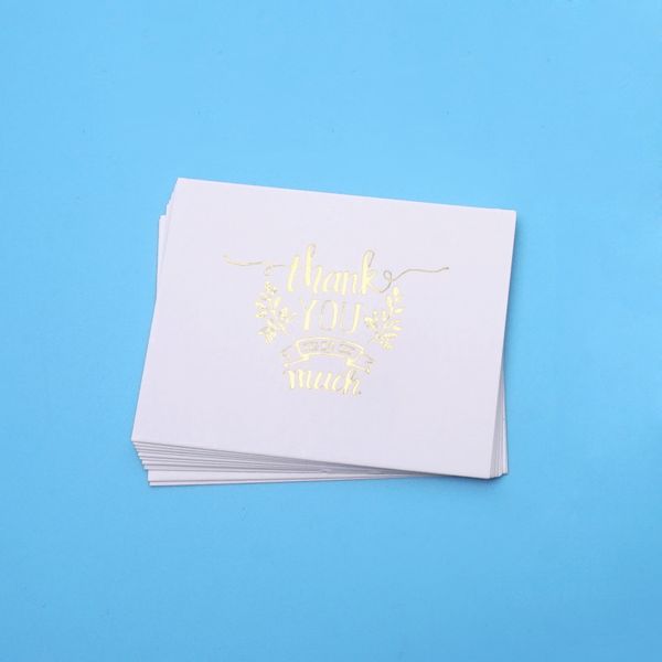 

50pcs / серия 6 * 8см wedding guest подарки картонный пригласительный билет день рождения декора благосклонности партии