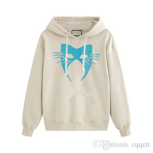 

2019 мужские толстовки мужские hoody фуфайки модельер пуловер с длинным рукавом марка мужская одежда hip hop streetwears, Black