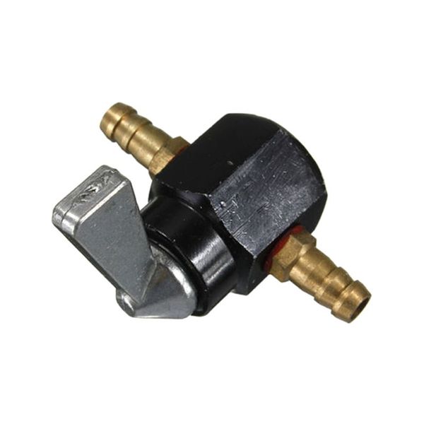 

universal 1/4" motorcycle bike atv shut off in-line valve petrol on-off fuel tap