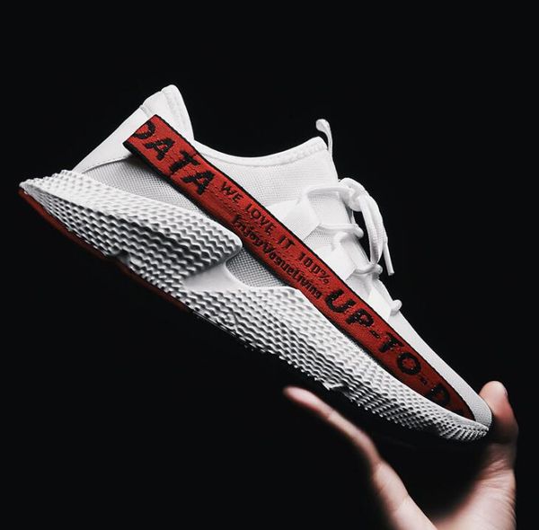 

2019 New Casual Shoes Men Breathable Autumn Summer Mesh Shoes Sneakers Fashionable Breathable Lightweight movement shoes A40