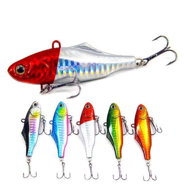 

7.3cm 22.5g bass madness metal vib lures for winter fishing vibration pike hard ice vib lure wobblers for sea fishing