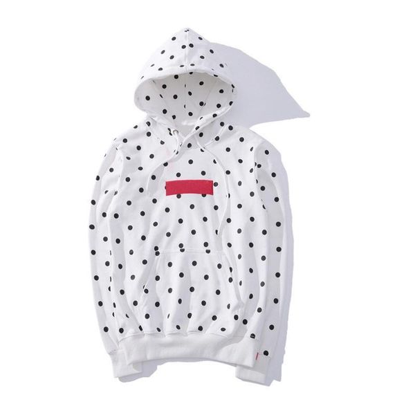 

19ss womens hoodie designer fashion hoodies luxury box log wave pointmen hooded wild women sweater street hiphop pullover brand, Black