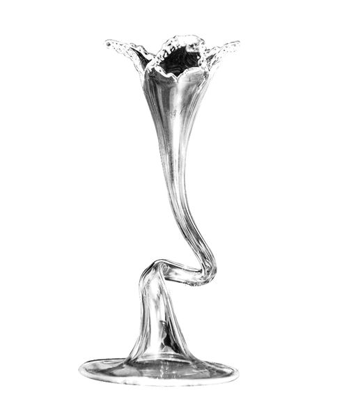 

elegant waist curves shape flower glass vase bottle fish tank home wedding decor