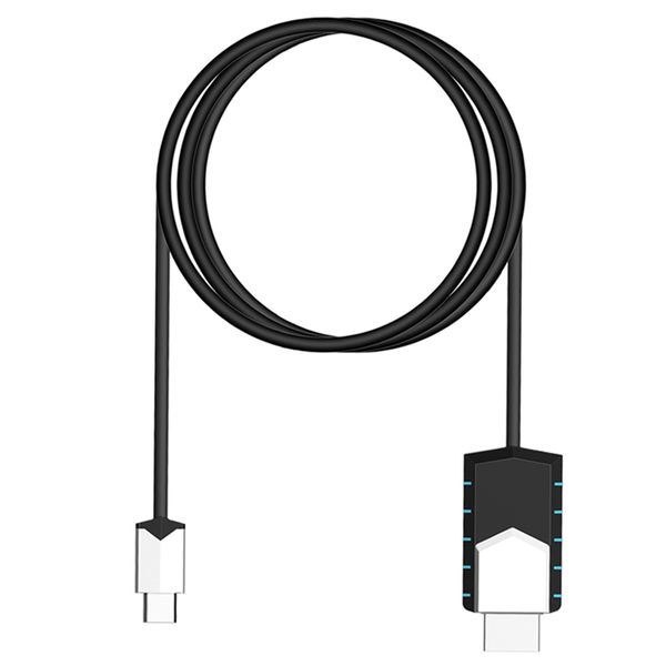

6feet usb hdmi кабель для телефона к телевизору (тип c к hdmi 4k 30гц адаптер