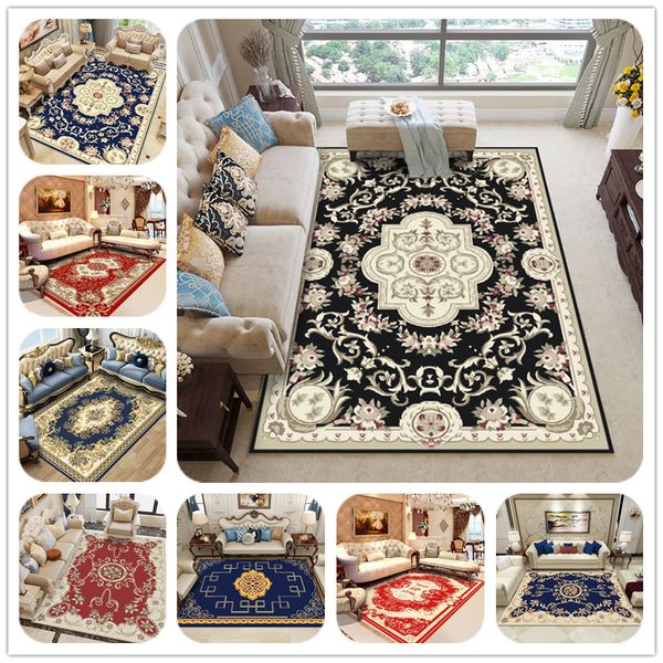 

high-end luxurious home carpets for living room coffee table large area luxury rug tapete para sala sofa floor mat tapis salon