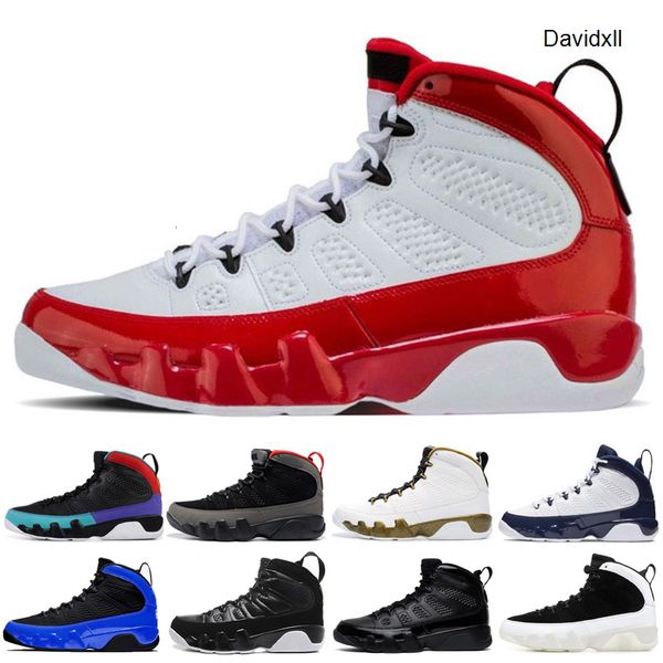 

9 9s unc mens basketball designer shoes dream it do it black white og space jam gym red sports sneakers bred outdoor athletics