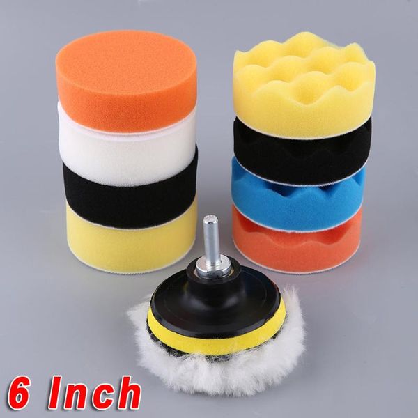 

reusable polishing pad kit m10 m14 buffing replacement set car automotive