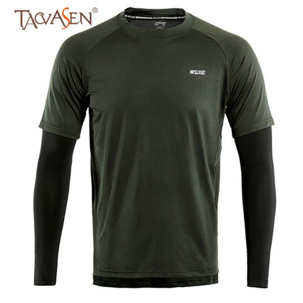 

tacvasen trekking hiking men tshirt summer fishing hunting t-shirt army green shirt cycling sports tshirt outdoor shirt sh-ar-01, Gray;blue