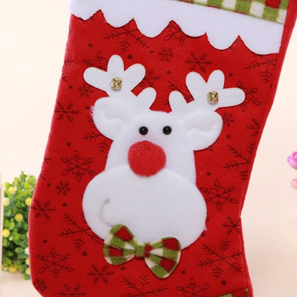 

household decoration christmas stockings cute candy gift bag portable christmas decoration candy gift bag