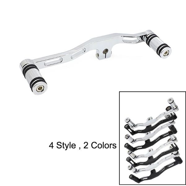 

motorcycle cnc heel toe shift lever pedal shifter mid-controls pegs footpegs for dyna 1991 - 2017 fxd