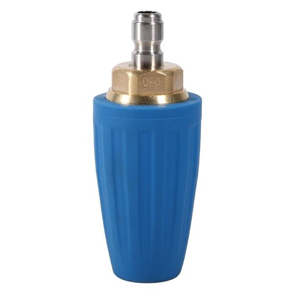 

1/4" rotating turbo nozzle quick connect high pressure washer cleaner accessory turbo nozzle 3000psi car washing