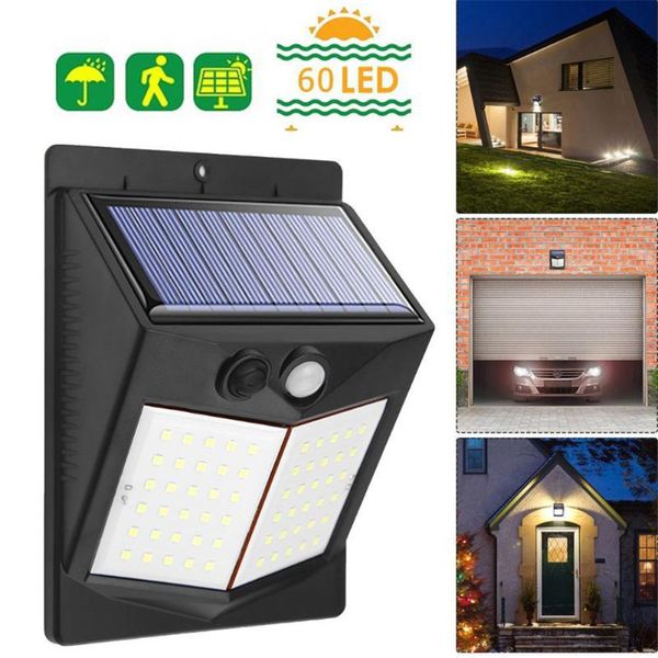2019 Led Solar Power Light Motion Sensor Wall Lighting Outdoor