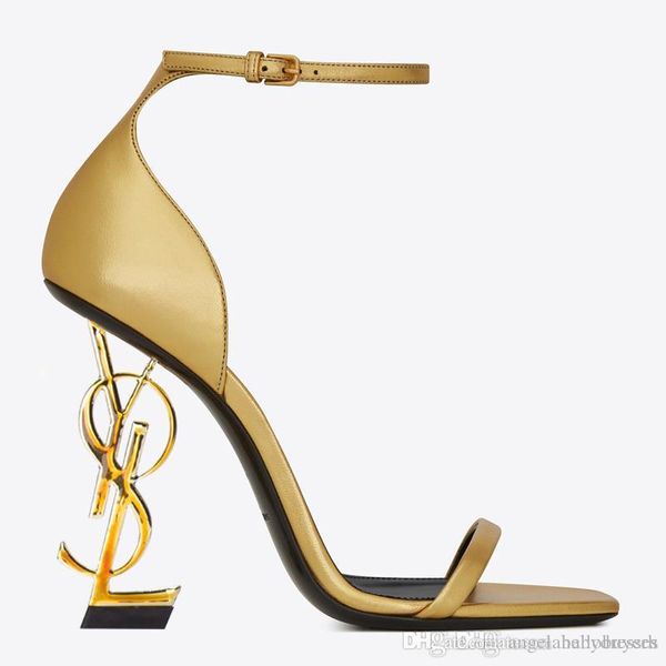 

2020 gold patent leather heel fashion bridal wedding shoes modest fashion eden high heel women party evening party dress shoes 10cm heel, Black