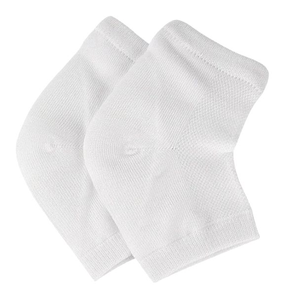 

1 pair vented open toe heel socks sleeves protector for cracked feet