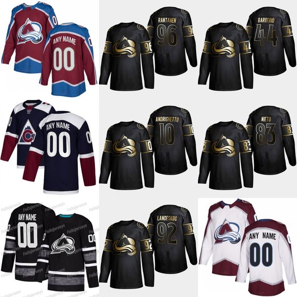 

10 Sven Andrighetto 2019 Golden Edition Colorado Avalanche 44 Mark Barberio 83 Matt Nieto 92 Gabriel Landeskog 96 Mikko Rantanen Jerseys