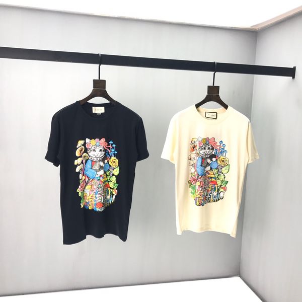 

2020ny mens designer shirt summer casual t shirts for men women short sleeve shirt brand clothing letter pattern printed tees crew neck, White;black