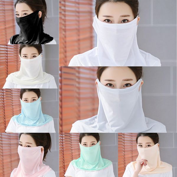 

1ev55 multiple styles headband printed bandana scarf men seamless face mask tube ring scarf multifunctional women, Black