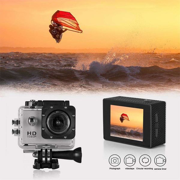

720p waterproof ultra hd dv camcorder 110 degree wide angle car dvr for car rear view camera front camera sports action