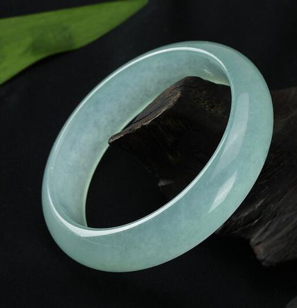 

натуральный нефритовый браслет женский ледяной бронзовый браслет бирманский новый яма изумрудный светло-зеленый браслет, Black