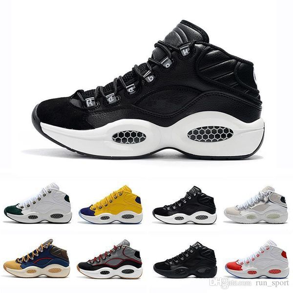 

2019 allen iverson shoes i question 1 mid mita x 1st camo pearlized red ghost of chritm basketball shoes sneakers size 40-45