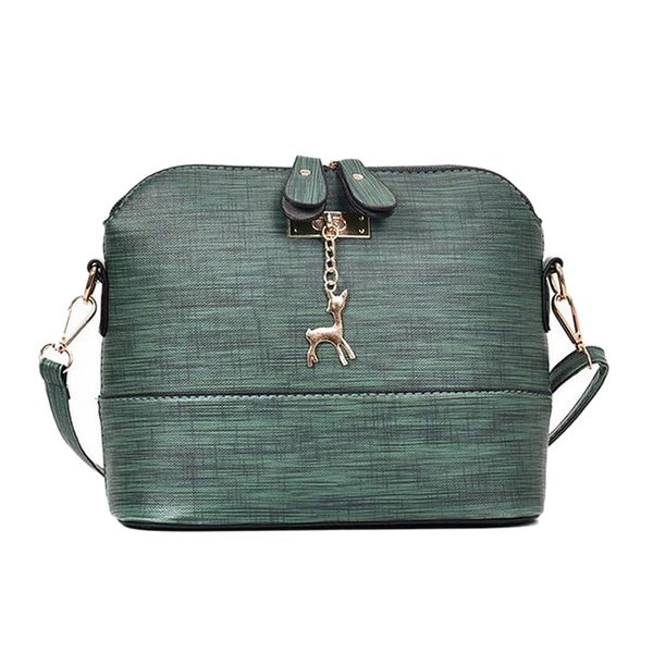 

auau-women pu leather shoulder bag messenger bags vintage small shell handbag casual packet fashion clutch famous